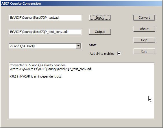 text to adif converter