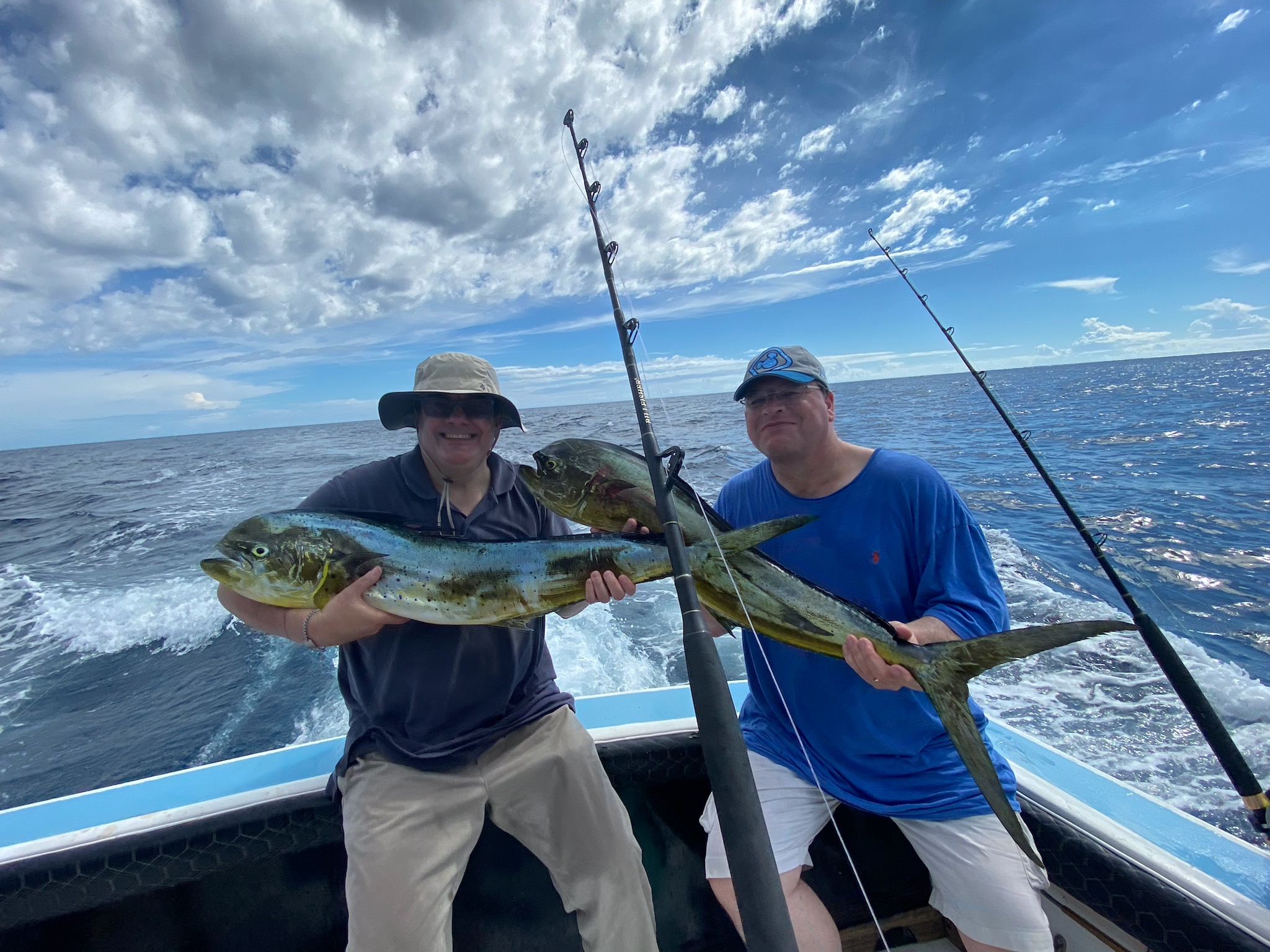 Jim & John with their Mahi-mahi